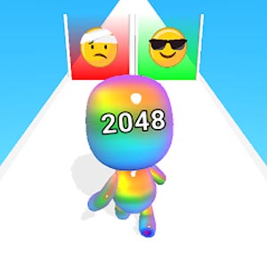 Man Runner 2048 Heng game