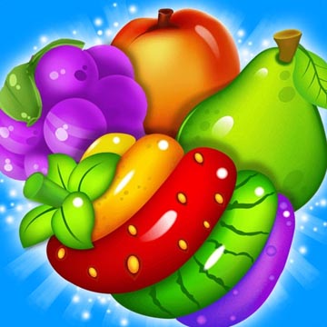 Connect Fruits 3D game